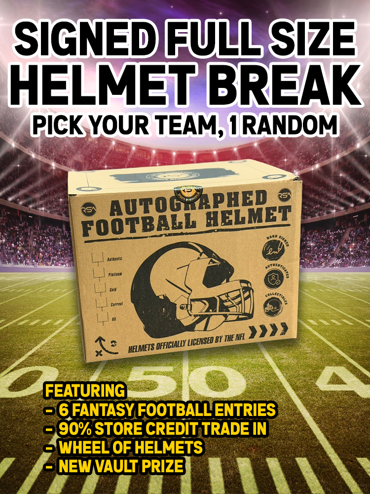 Full Size Helmet PYT 1 Random Team 1 Box Break - Round 1