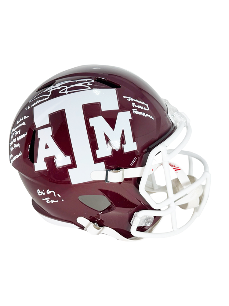 College Football Full Size/Mini/Jersey Combo Mystery Box Break - Random Serial - ROUND 5