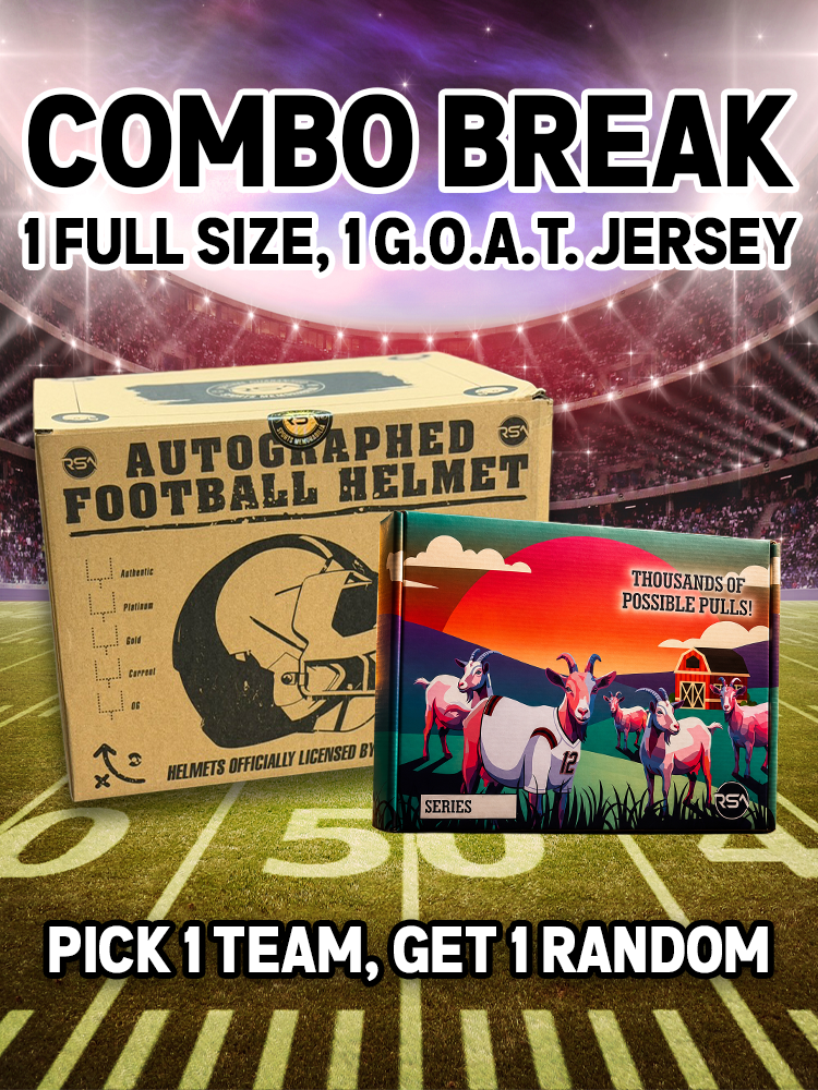 COMBO BREAK: 1 FS Helmet & 1 G.O.A.T. Jersey Box PYT 1 Random Team - Round 1