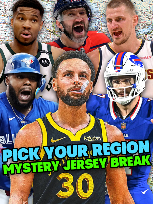 Pick Your Region BOGO Mystery Jersey 5 Box Break - Round 5