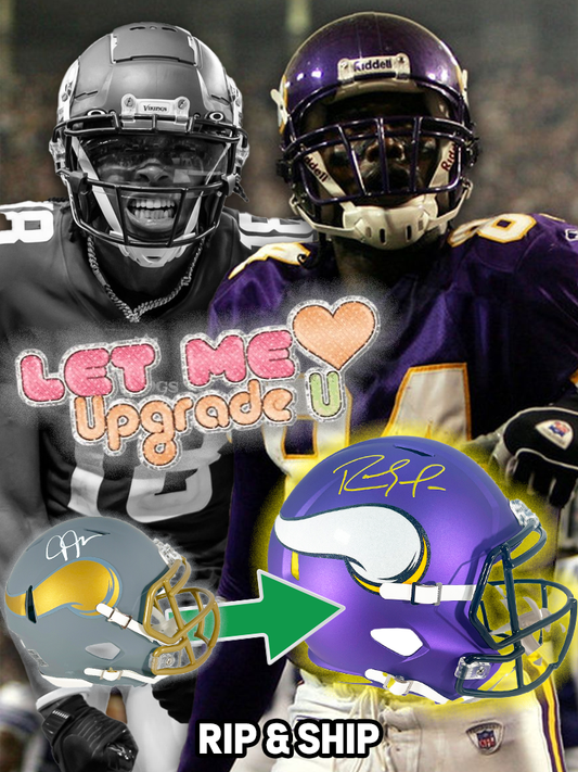 Upgrade U Rip & Ship - Mystery Signed Mini Helmet